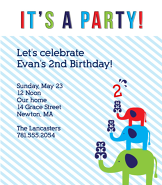 Elephant Stack Invitation